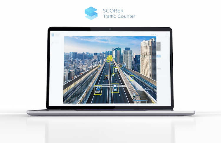 世界最高レベルのカウント精度SCORER Traffic Counter 世界最高レベルのカウント精度SCORER Traffic Counter